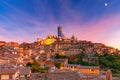 Siena. Cathedral at sunset.