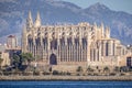 View of the cathedral of Palma Royalty Free Stock Photo
