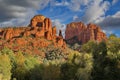 View of Cathedral Rock Sedona Arizona Royalty Free Stock Photo