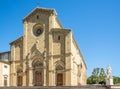 View at the Cathedral of Saint Donatus in Arezzo, Italy