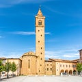 View at the Cathedral of Saint John the Baptist in Cesena - Italy Royalty Free Stock Photo