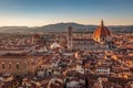 View of Cathedral of Santa Maria del Fiore, Royalty Free Stock Photo