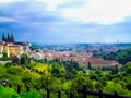 View of the Cathedral of St. Vitus Royalty Free Stock Photo