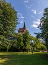 View of the Cathedral where Immanuel Kant`s grave is located, Kaliningrad, Russia Royalty Free Stock Photo
