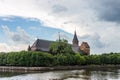 View of the Cathedral where Immanuel Kant`s grave is located, Kaliningrad, Russia Royalty Free Stock Photo