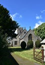 View of Catholic Church in English Countryside Royalty Free Stock Photo