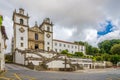 View at the Catholic church in Santa Maria de Feira - Portugal