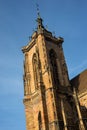 catholique cathedral by sunset in Colmar - France