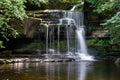 View of Cauldron Force at West Burton in The Yorkshire Dales Nat