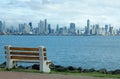 View from the Causeway in Amador of Panama City skyline