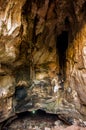 The view of cave entrance. Heaven Cave in Turkey