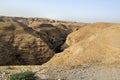 A view of the cave near Qumran