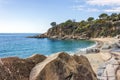 View of Cavoli beach, Elba island, Tuscany, Italy Royalty Free Stock Photo