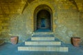 View of a cellar inside Fort Saint Andre in Avignon, France Royalty Free Stock Photo