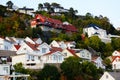 View of the center Kragero, Norway Royalty Free Stock Photo