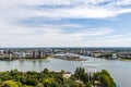 View at the center of Rotterdam, Zuid-Holland, The Netherlands