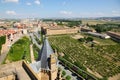 View on the center of Olite, Navarre, Spain