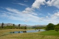 View of central fells over Wise Een Tarn on Claife Heights