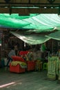 The view of the central market in Phnom phen