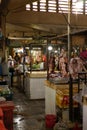 The view of the central market in Phnom phen