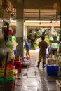 The view of the central market in Phnom phen