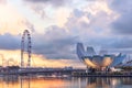 View of central Singapore