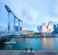 View of central Singapore