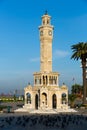 Square Konak Meydani in Izmir, Turkey. Royalty Free Stock Photo