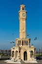 Square Konak Meydani in Izmir, Turkey. Royalty Free Stock Photo