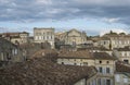 View on Centre Houses Saint-Emilion Royalty Free Stock Photo