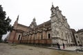 View of Certosa of Pavia, Monastery of Santa Maria delle Grazie, the historical monumental Royalty Free Stock Photo