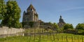 View on the Cesar tower in the medieval city of Provins Royalty Free Stock Photo