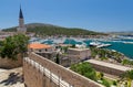 View of Cesme from the castle, Turkey Royalty Free Stock Photo