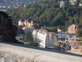 View from the cetatuia fortress of romanian city brasov