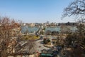 View on Chain brige in Budapest Royalty Free Stock Photo