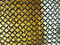 View through chain mail detail Royalty Free Stock Photo