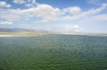 View of Chaka Salt Lake Royalty Free Stock Photo