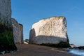 View of chalk cliffs at Botany Bay near Broadstairs in Kent