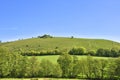 Downland Landscape of South West England Royalty Free Stock Photo