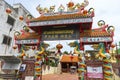 View of Chao Pho Kuan U Shrine located at Nang Ngam Road in Songkhla, Thailand.