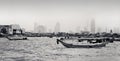 View of the Chao Praya River in Bangkok, Thailand Royalty Free Stock Photo