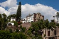 View of the Chapel of the Little Hill of the Angels also called the Chapel of Tepeyac Hill Royalty Free Stock Photo