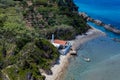 Chapel of Agios Nikolaos, Corfu Island in Greece Royalty Free Stock Photo