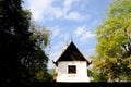 View of a chapel, or viharn, at the Buddhist temple of Wat Chet Yot in Chiang Mai, Thailand
