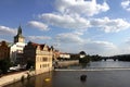 View from Charles bridge, Prague