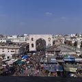 View from charminar, hyderabad, telangana