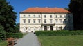 View of the chateau of boskovice Royalty Free Stock Photo