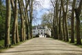 View of Chenonceau castle, France Royalty Free Stock Photo