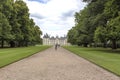 View of chateau de Cheverny Royalty Free Stock Photo