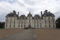 View of chateau de Cheverny Royalty Free Stock Photo